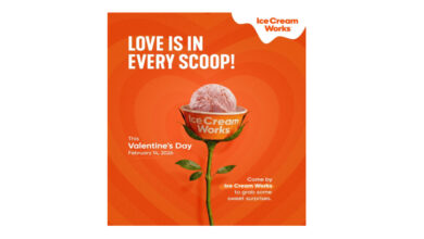 Ice Cream Works, Valentine’s Day, Sweet Surprises,